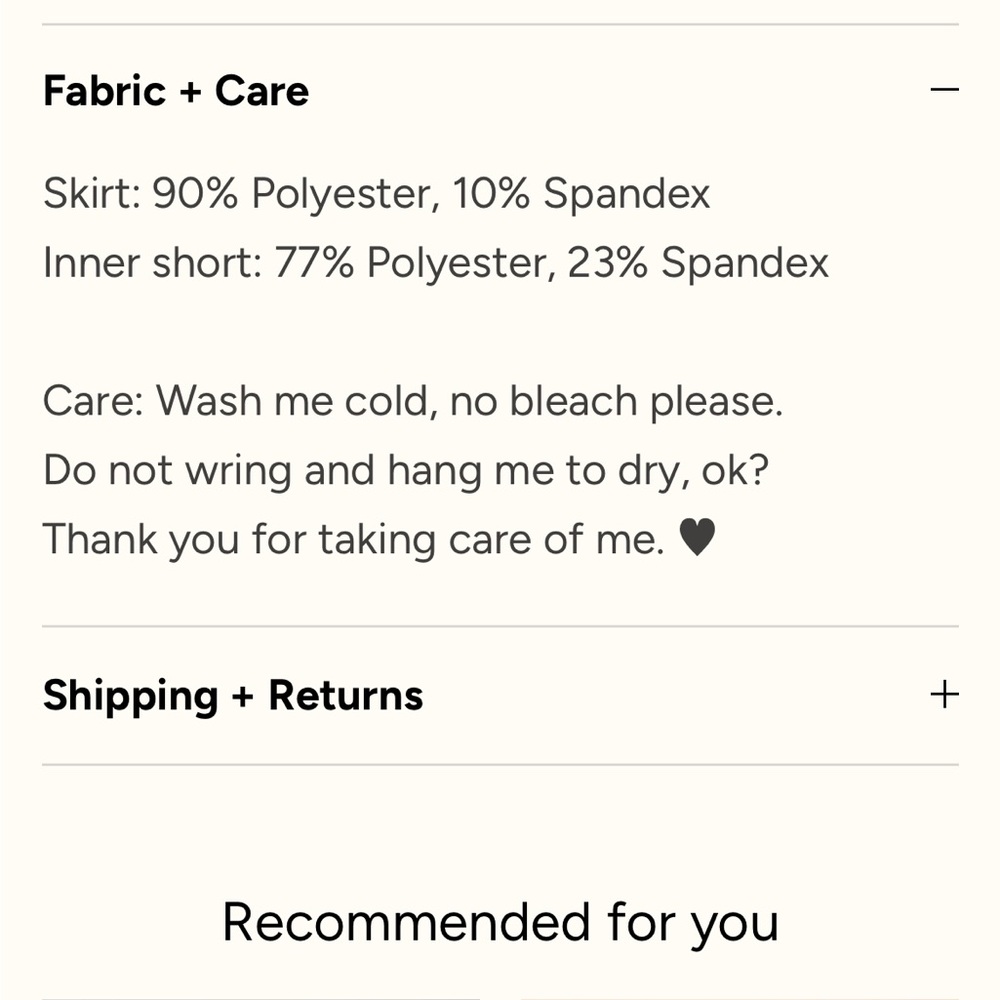 Popflex Hiking Skort - Large - Pecan - Picture 8 of 10